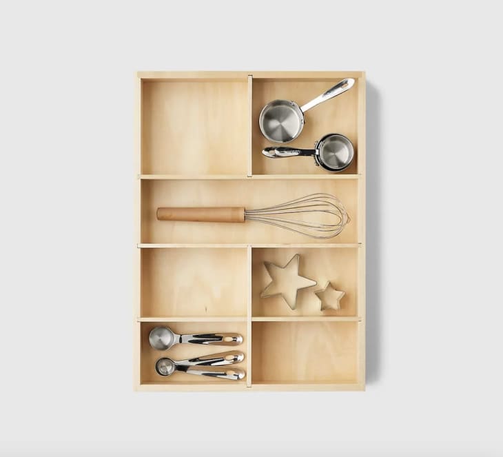 Marie Kondo Birch 7-Section In-Drawer Organizer at The Container Store