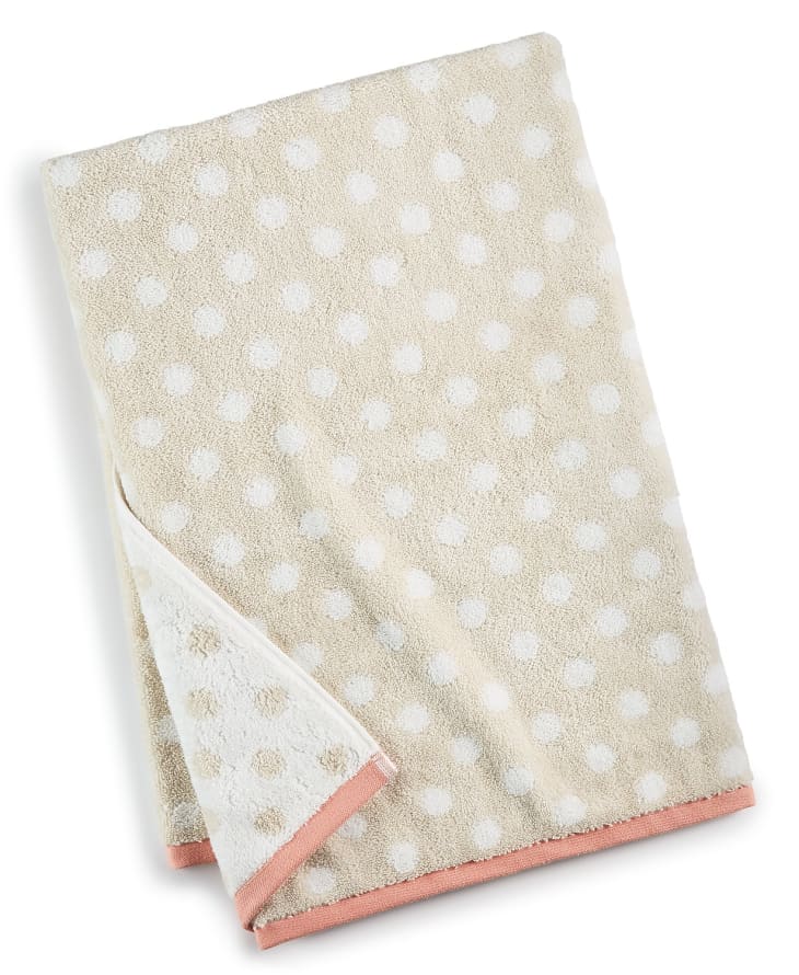 产品图片:玛莎·斯图尔特系列30“x 54”棉点水疗时尚浴巾