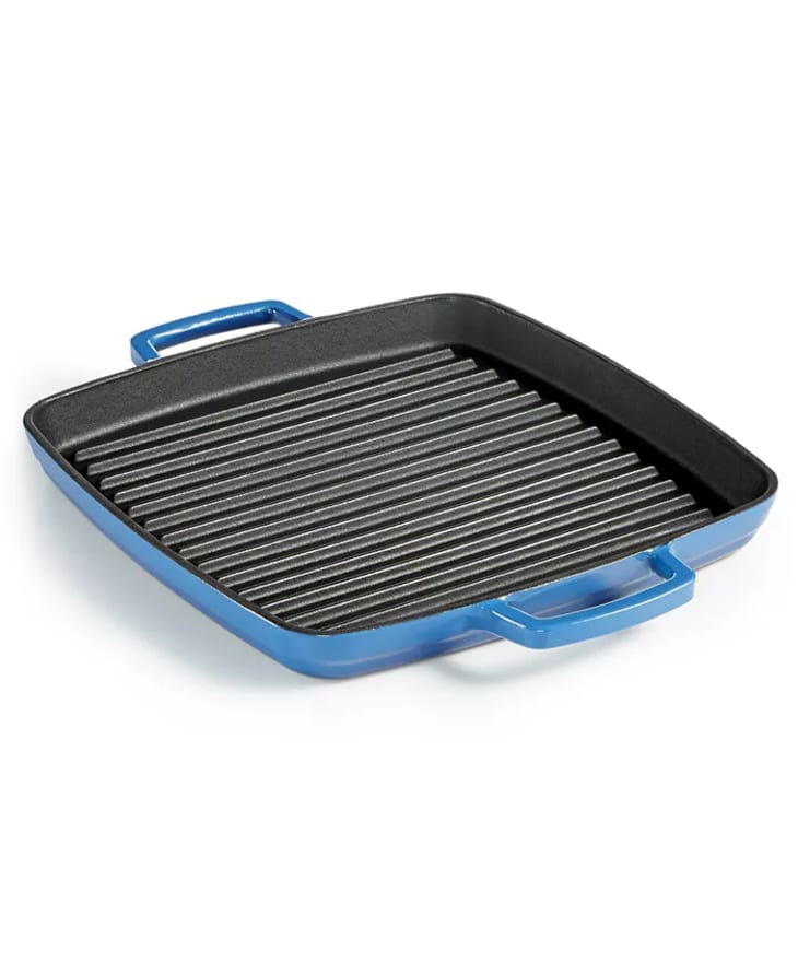 Product Image: Martha Stewart Collection Enameled Cast Iron 11" Grill Pan