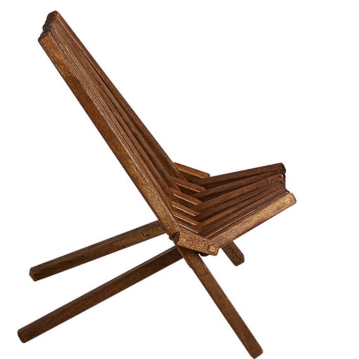 Maya Wood Outdoor Chair at CB2