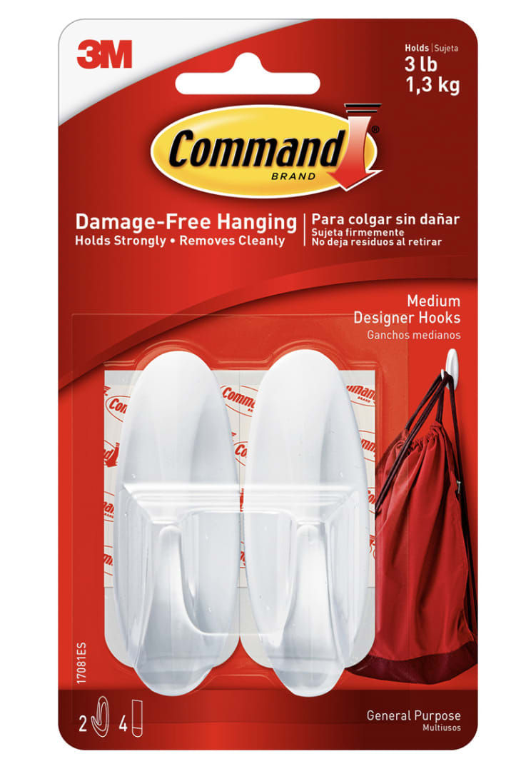 Product Image: Command Medium Designer Hook (2-Pack)