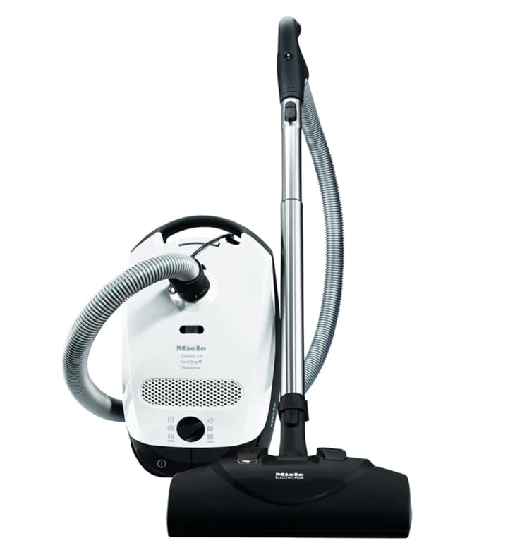 Product Image: Miele Compact C1 Pure Suction Powerline Canister Vacuum, Lotus White