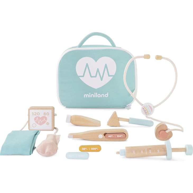 Product Image: Miniland Doll Wooden Medical Set