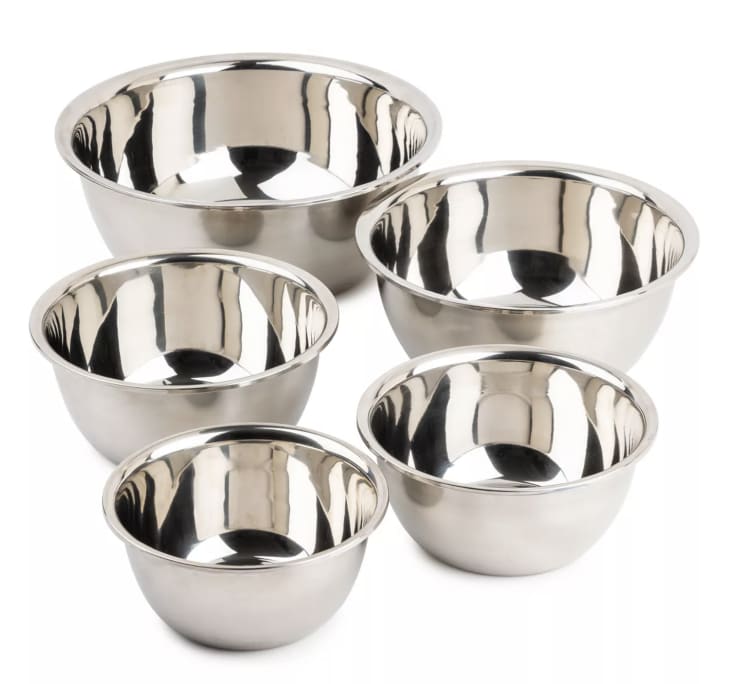 Product Image: Girl Meets Farm by Molly Yeh 5-Pc. Stainless Steel Mixing Bowls
