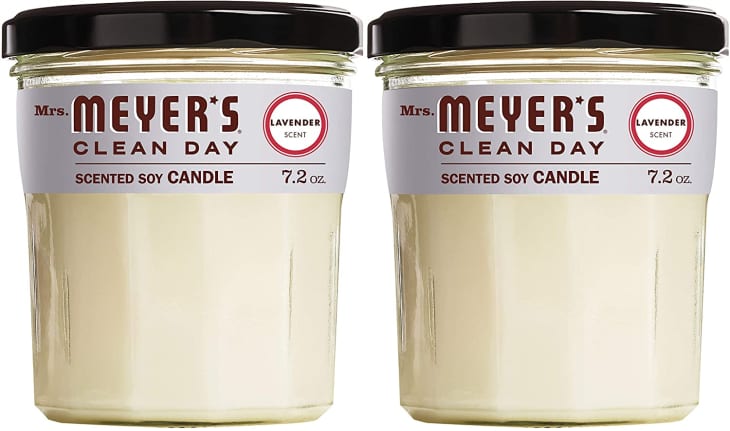 产品图片：Meyer夫人干净的日子香味大豆芳香疗法蜡烛，2包