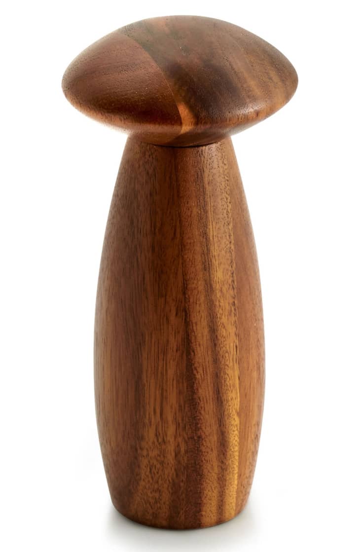 Nambe Contour Acacia Wood Pepper Mill at Nordstrom