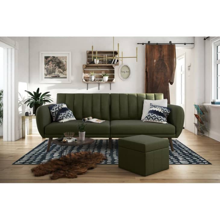 Product Image: Novogratz Brittany Upholstered Sleeper Sofa