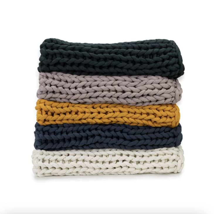 Nuzzie Knit Weighted Blanket, 8 lbs. at Nuzzie
