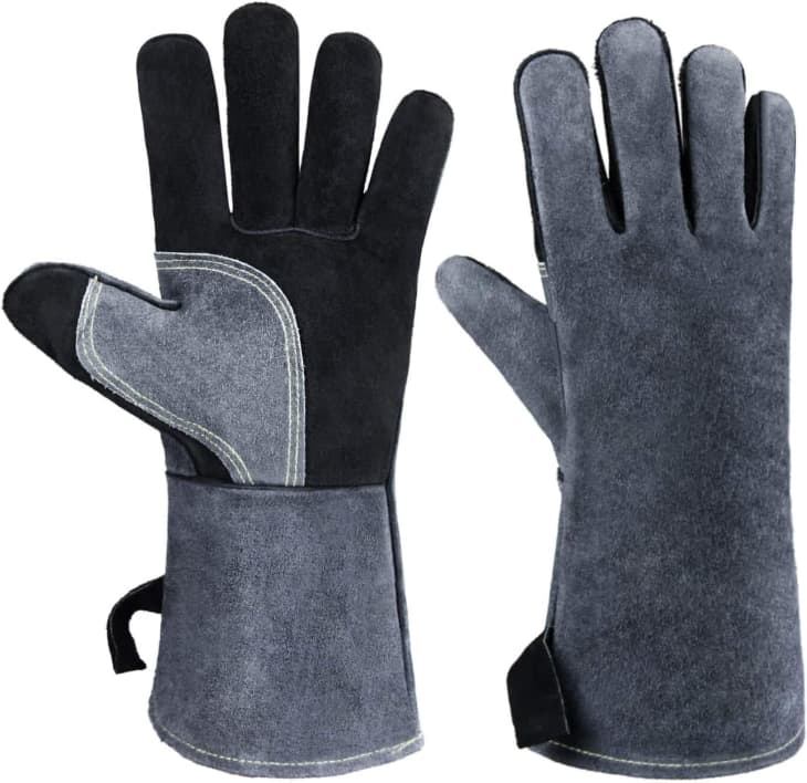 OZERO Heat Resistant Welding Gloves at Amazon