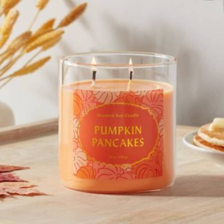 Opalhouse Lidded Glass Jar Pumpkin Pancakes Candle at Target