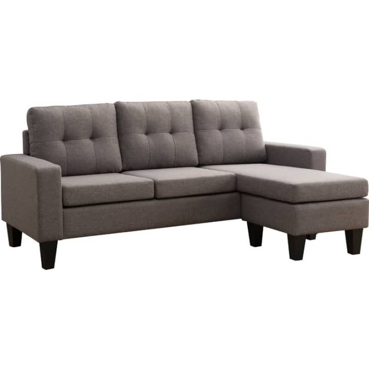 77" Wide Reversible Sofa & Chaise with Ottoman at Wayfair
