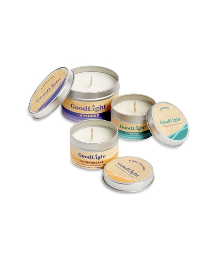 Product Image: Package Free x GoodLight Scented Candle Tin Trio