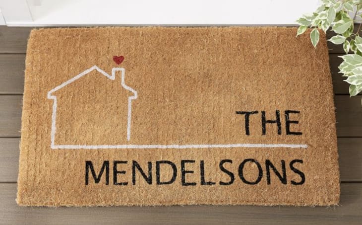 Personalized Doormat at Pottery Barn