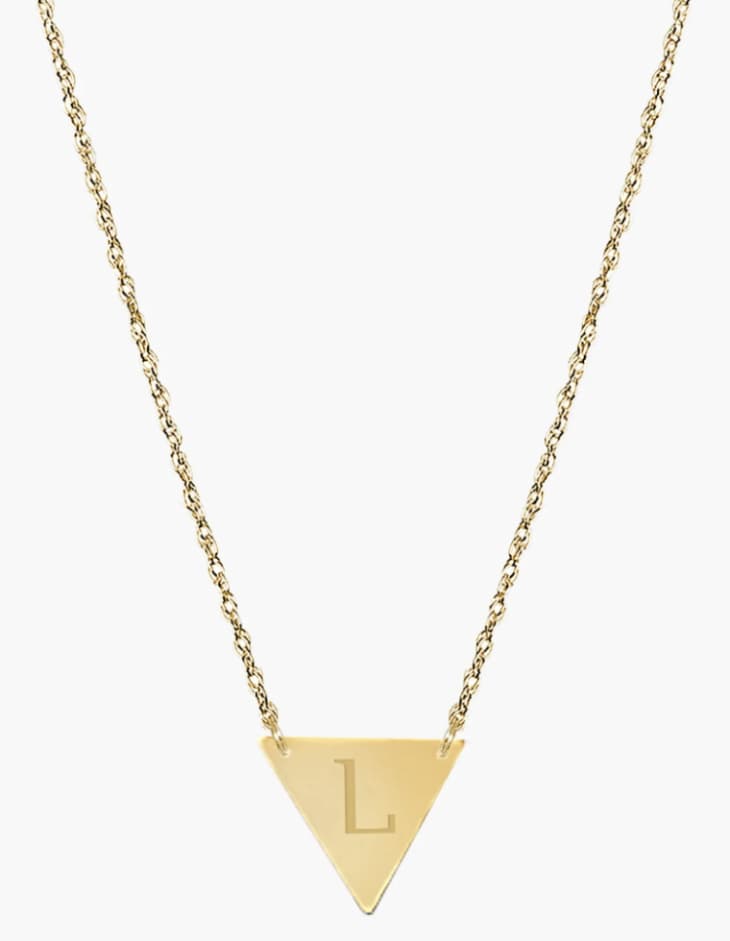 Personalized Initial Pendent Necklace at Nordstrom