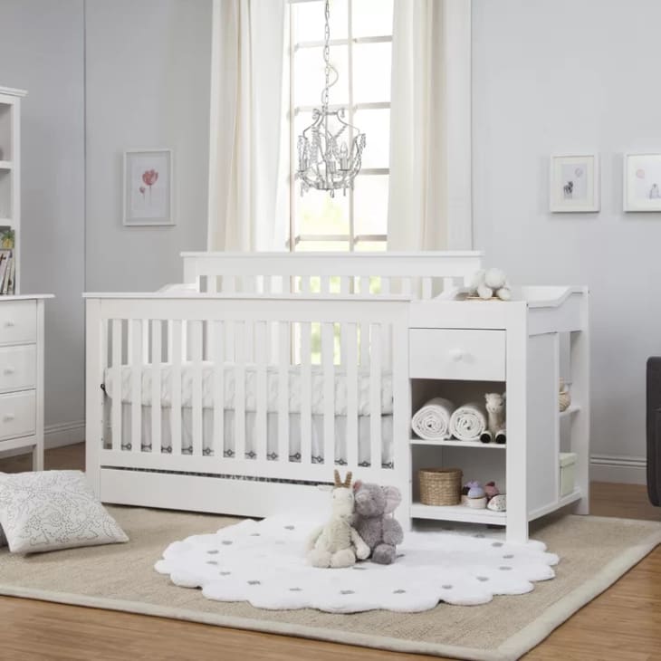Product Image: Piedmont 4-in-1 Convertible Crib and Changer with Storage