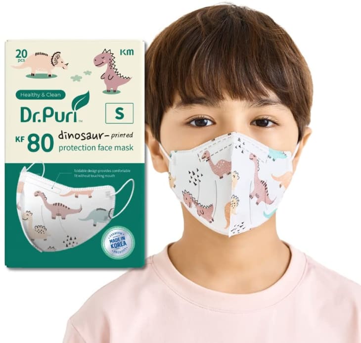 Dr. Puri Micro-Dust Protection Kids Mask at Amazon
