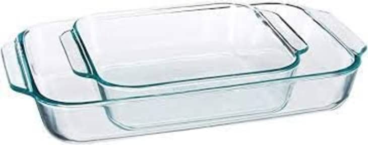 Product Image: Pyrex Basics Clear Glass Baking Dishes (2 Piece)