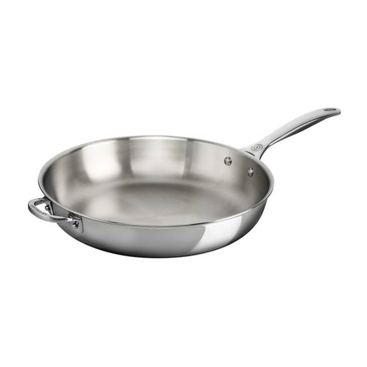 Stainless Steel Deep Fry Pan at Le Creuset
