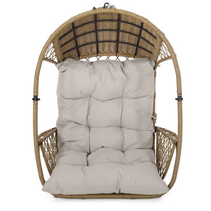 Product Image: Light Brown/Beige Berkshire Swing Chair With Cushion