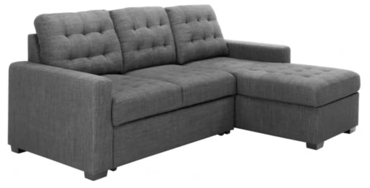 Brynn 2-Piece Sofa Chaise with Pop Up Sleeper and Storage at Raymour & Flanigan
