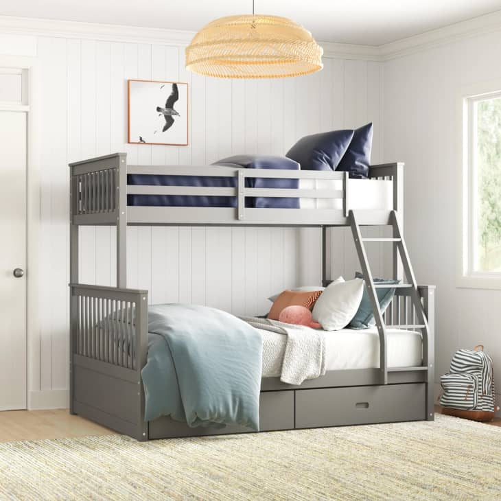 Product Image: Reston Twin-Over-Full 2-Drawer Bunk Bed