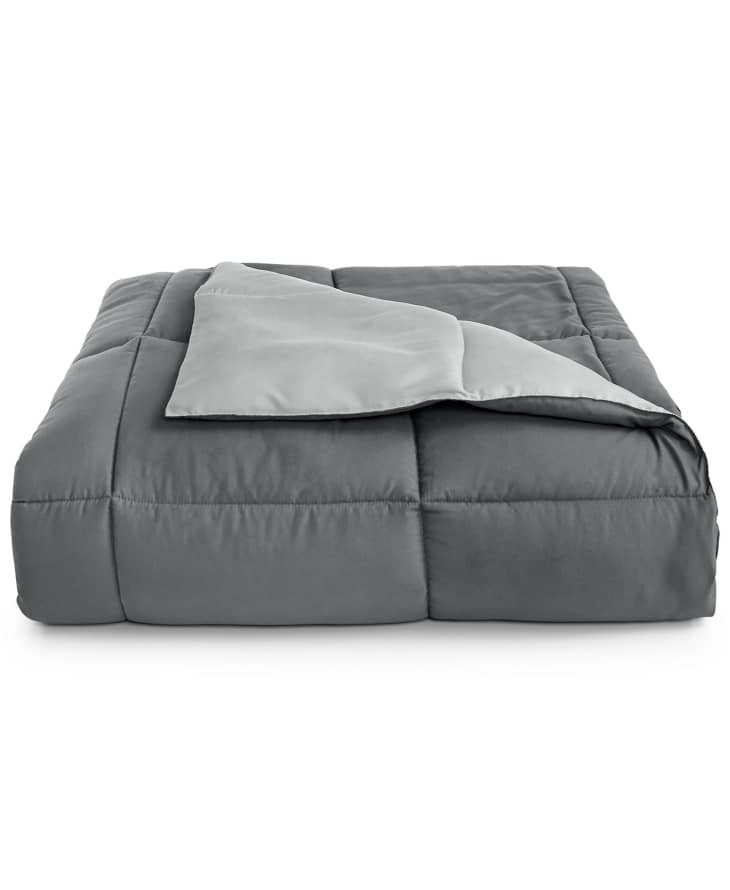 Martha Stewart Essentials Reversible Down Alternative Comforter at Macy's