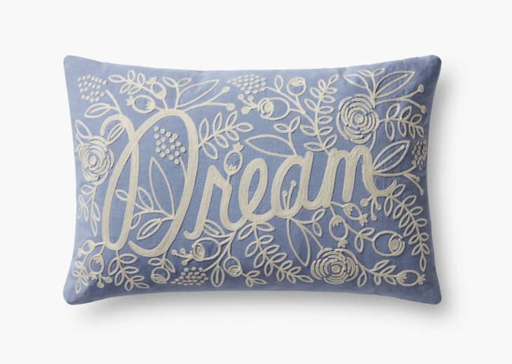 Dream Embroidered Pillow at Rifle Paper Co.
