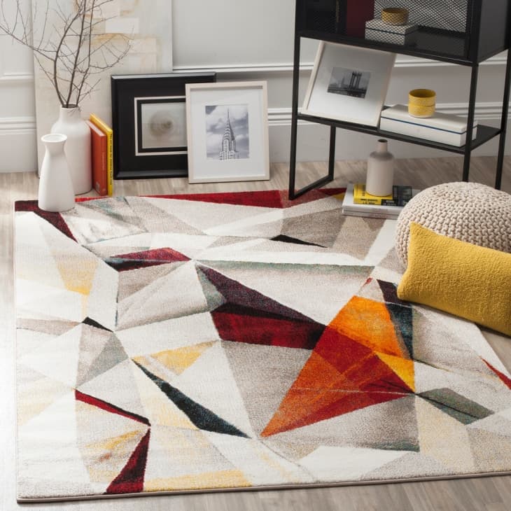 Product Image: SAFAVIEH Porcello Thinh Mid-Century Modern Abstract Rug - 5'3" x 7'6"