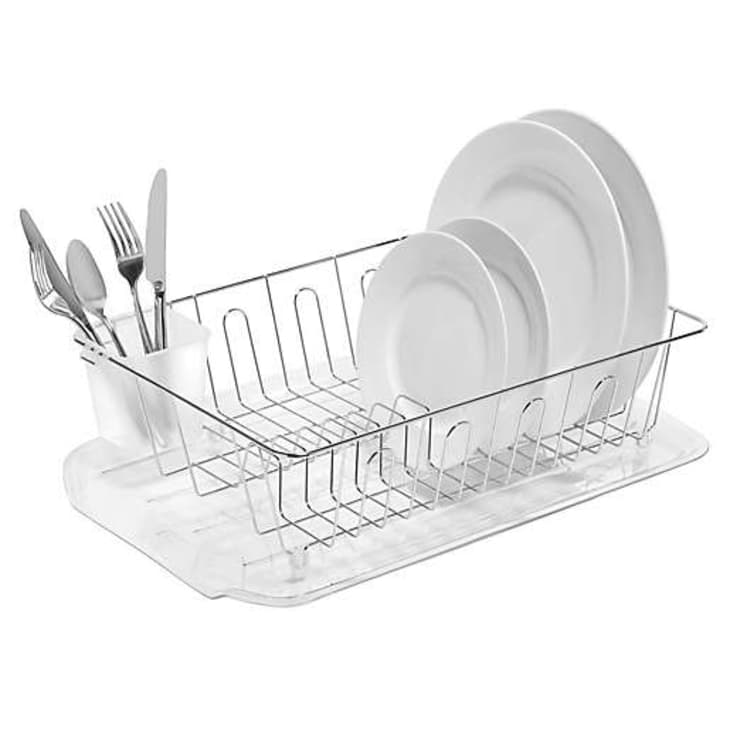 SALT Large Dish Drainer in Silver at Bed Bath & Beyond