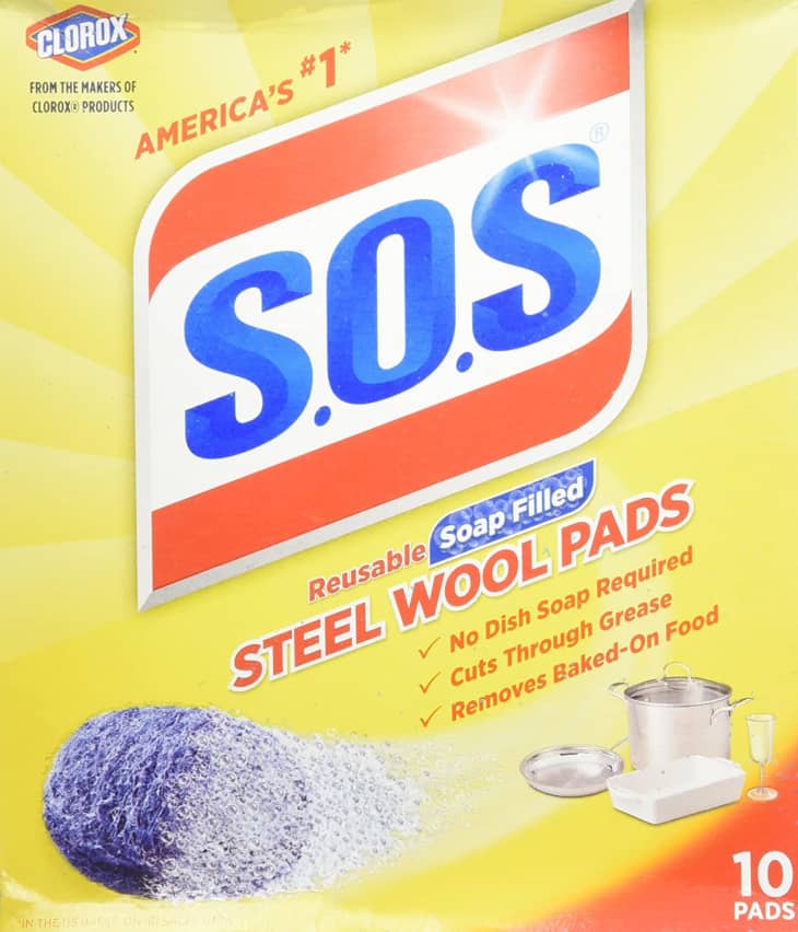 S.O.S Steel Wool Soap Pads at Amazon
