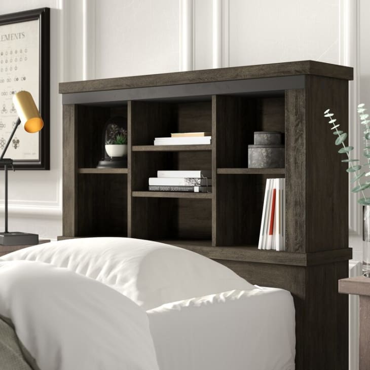 Sallie Bookcase Headboard at Birch Lane