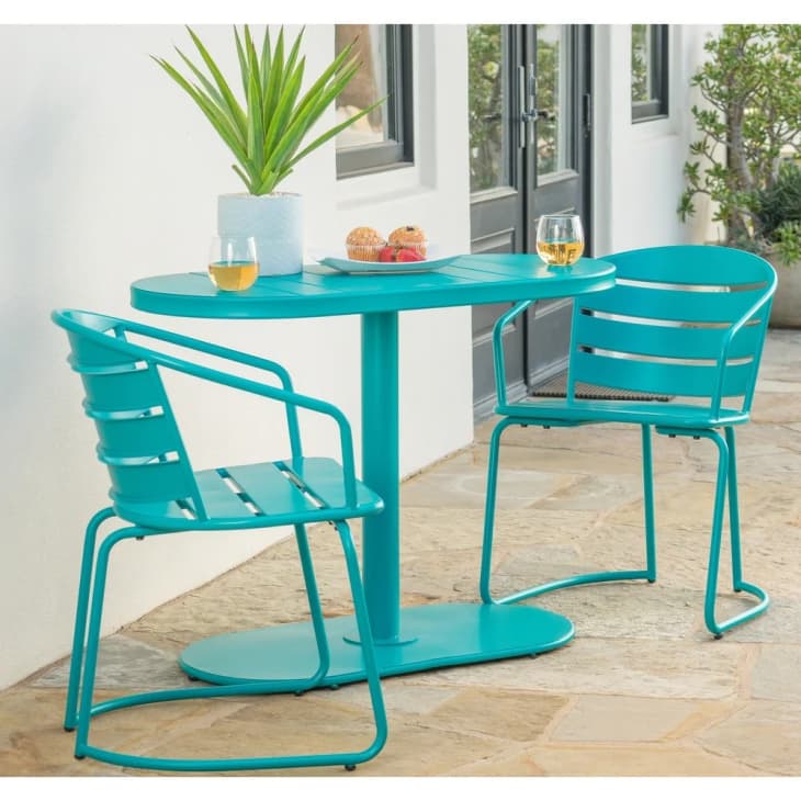 Product Image: Santa Monica Outdoor 3-Piece Oval Bistro Chat Set