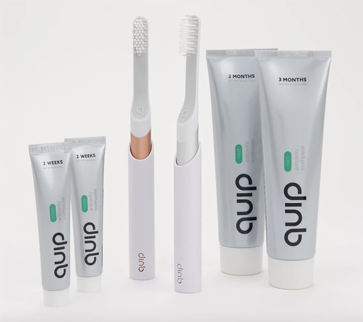 Product Image: quip Metal Electric Toothbrush Set