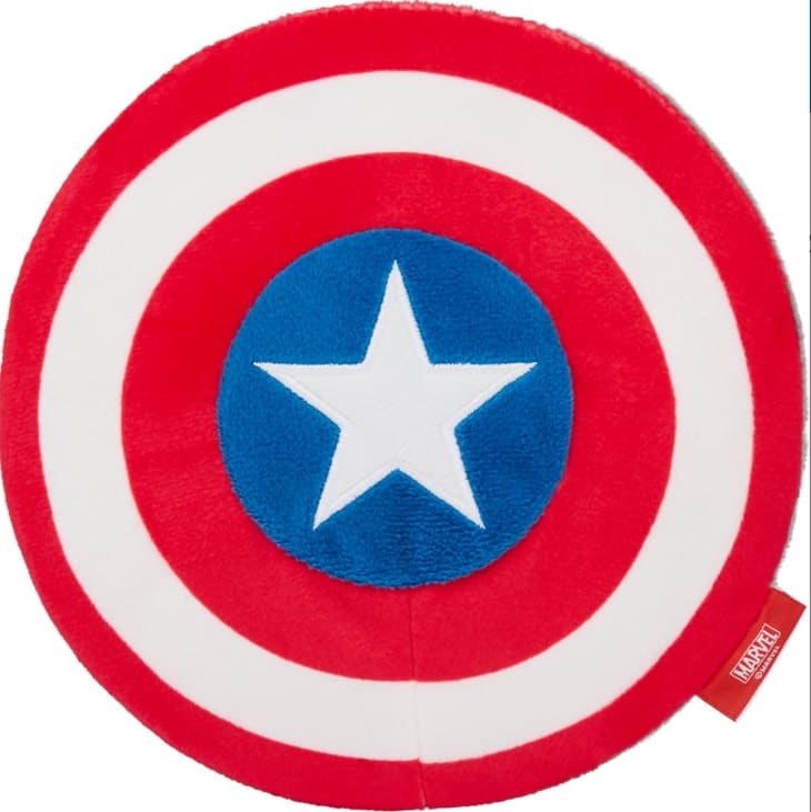 Product Image: Marvel 's Captain America's Shield Round Plush Squeaky Dog Toy