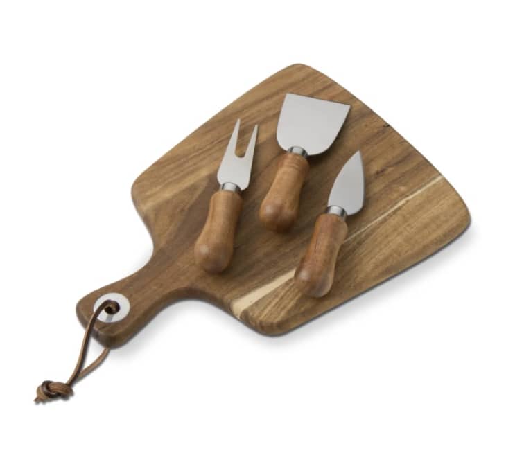 Product Image: Tag Say Cheese Paddle Cheese Board & Knife Set