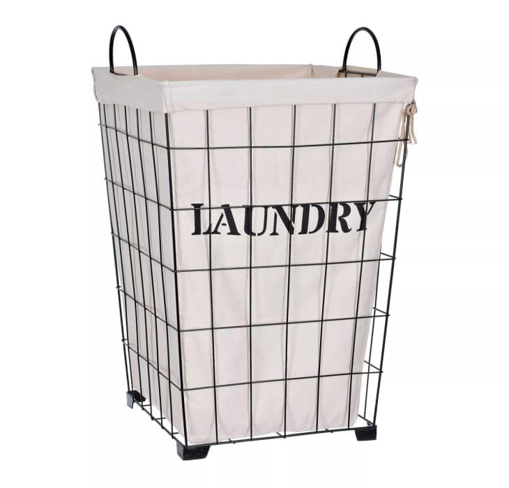 Product Image: Metal and Fabric Retro Laundry Bin