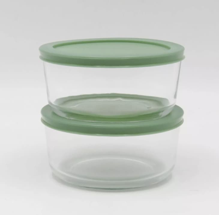 Product Image: Room Essentials 4-Cup 2pk Round Glass Food Storage Container Set