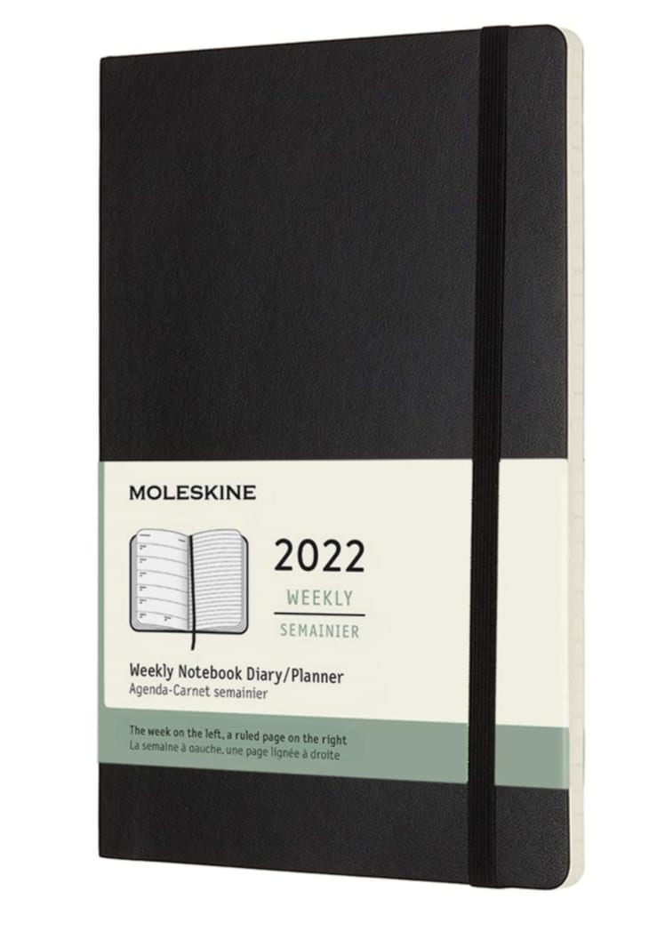 Product Image: Moleskine 2022 Classic 12-Month Weekly Planner