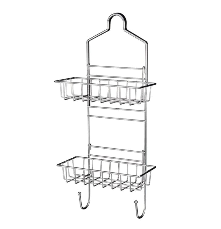 Product Image: The Plumber's Choice Over Shower Head Basket Shelf with Hooks