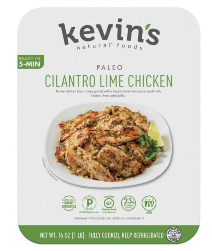 Product Image: Kevin's Natural Foods Cilantro Lime Chicken