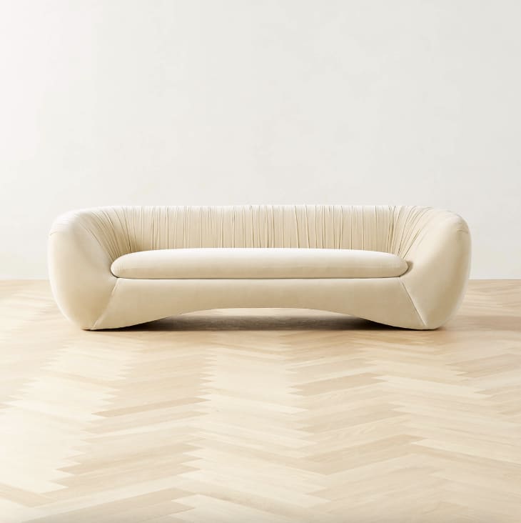 Product Image: Cecil Cream Velvet Sofa