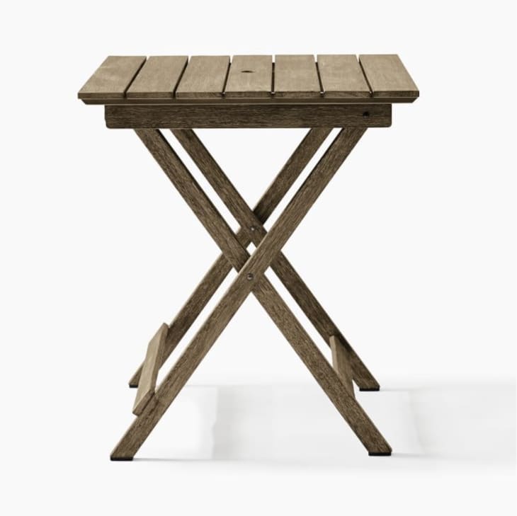Portside Outdoor Folding Bistro Table (27") at West Elm