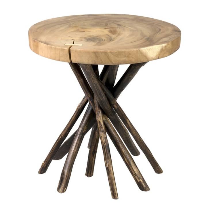 Selah Solid Wood Tree Stump End Table at Wayfair