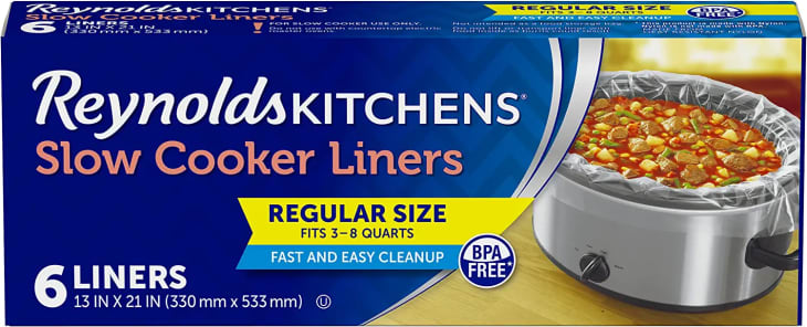 Reynolds Kitchens Slow Cooker Liners (6 Count) at Amazon