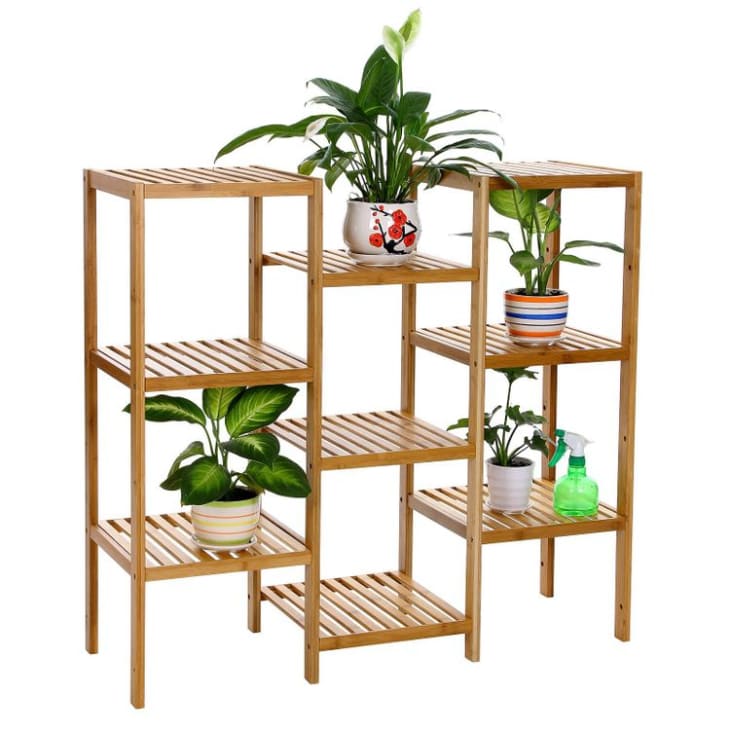 SONGMICS 3-Tier Storage Rack Customizable Bathroom Shelf Industrial