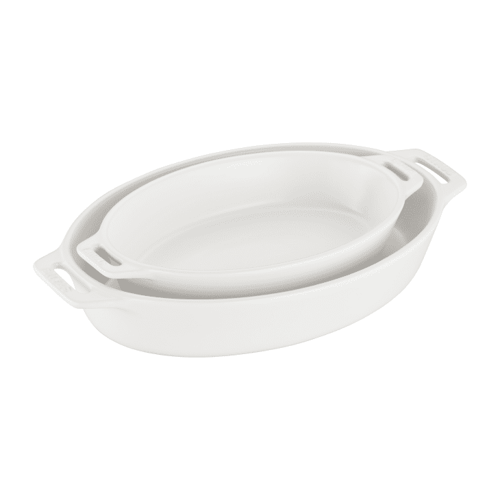 Staub Ceramic 2-pc Oval Baking Dish Set at Walmart