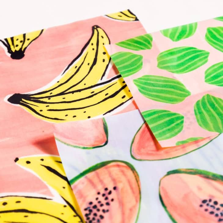 Product Image: Beeswax Food Wrap 3-Pack in Tutti Frutti