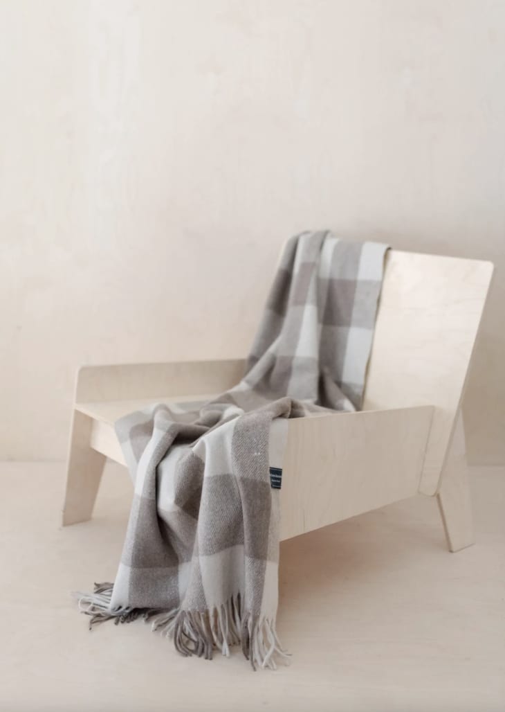 Product Image: Recycled Wool Small Blanket in Jacob Tartan