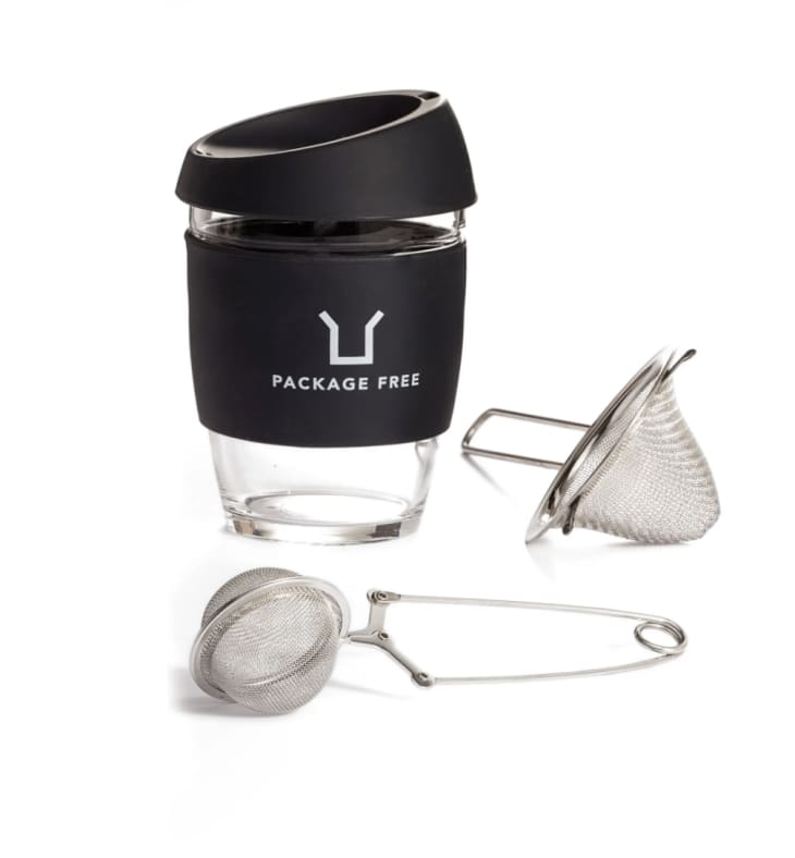 Product Image: Tea Strainers & Glass Tumbler