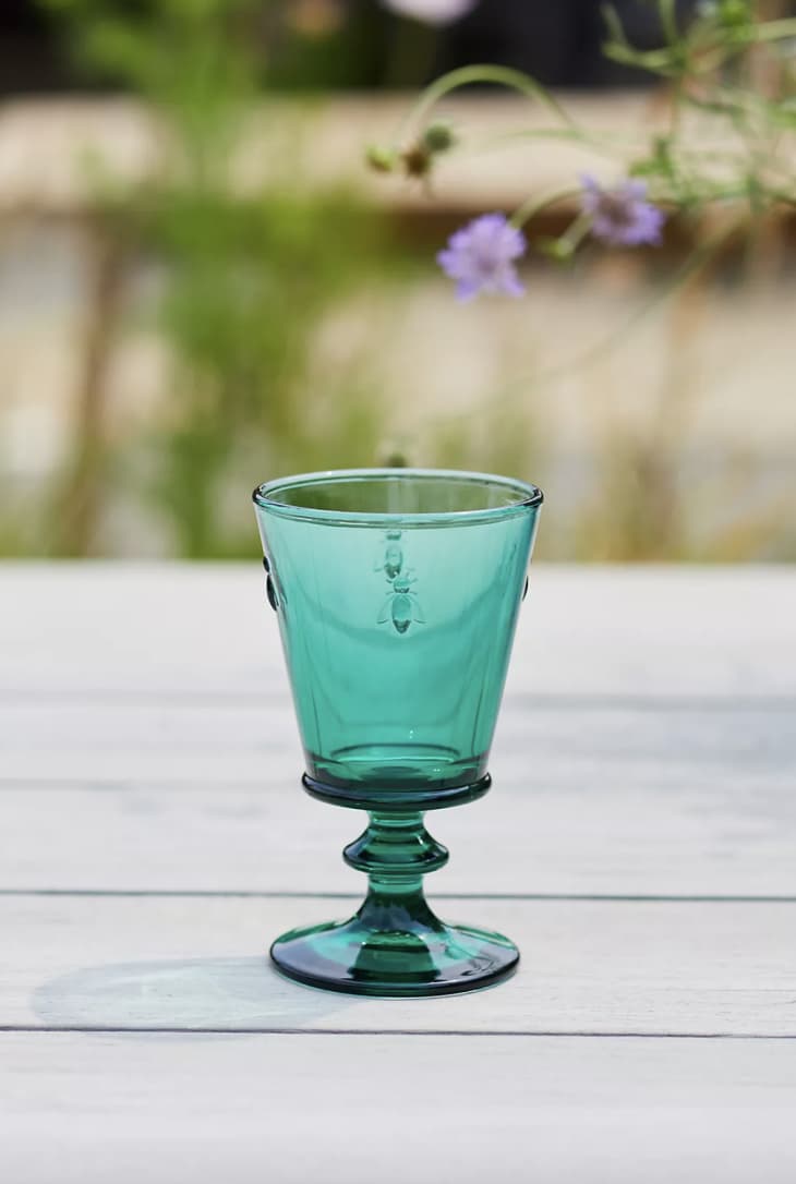 Product Image: Terrain Colored Glass Bee Wine Glass
